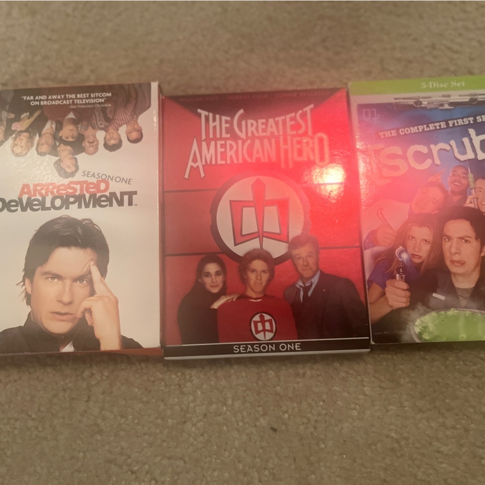 TV Show DVD Bundle . Arrested Development, Scrubs, The Greatest American Hero
